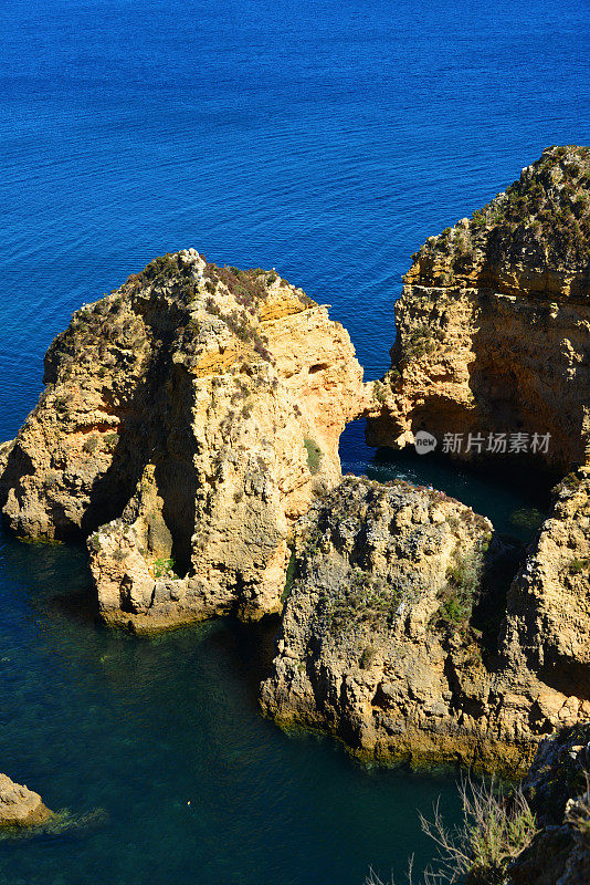 Ponta da Piedade，风景优美的岩层——葡萄牙阿尔加维